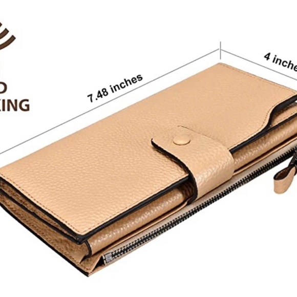 RFID Blocking Leather Wallet - Picture 2 of 5